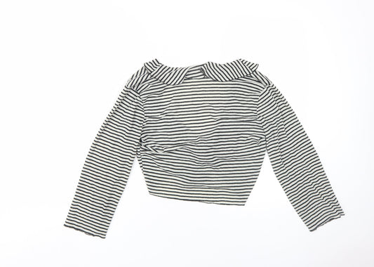 Womens UK Size 12 Per Una Black Cardigan Jumper