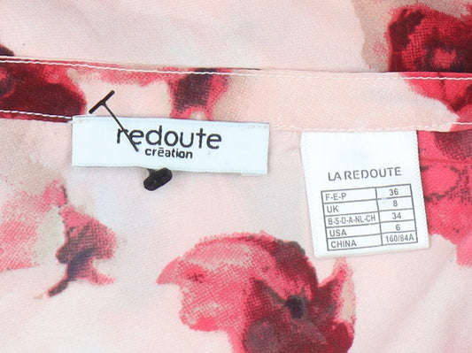 Womens UK Size 8 La Redoute Multicoloured Tunic Blouse