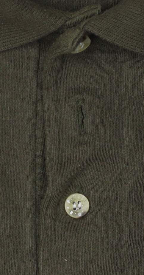 Fashion Union Men's Green Polo XL