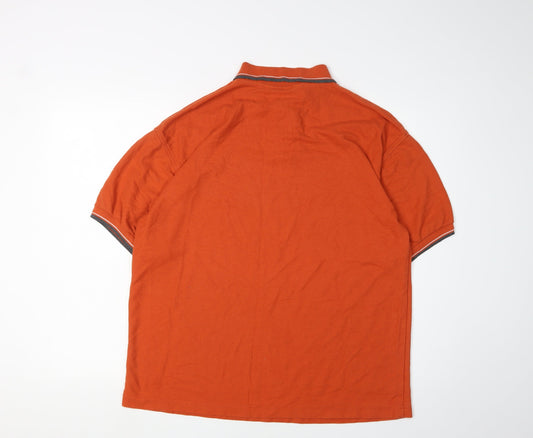Gola Men's Orange Polo Shirt XL