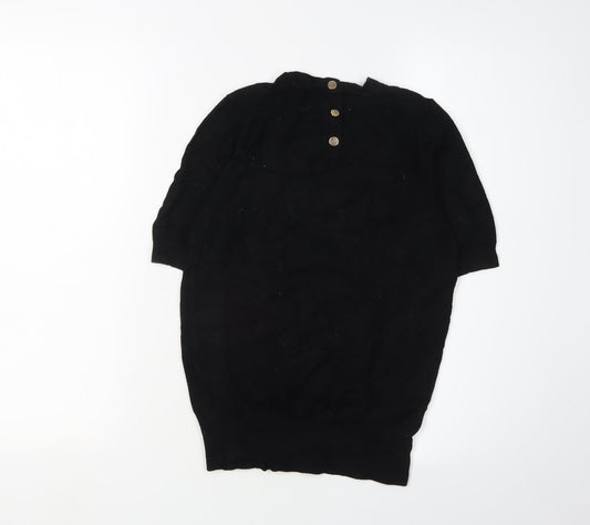 Womens UK Size S Zara Black Jumper