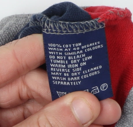 Tyrwhitt Men's Multicoloured Striped Polo XXL