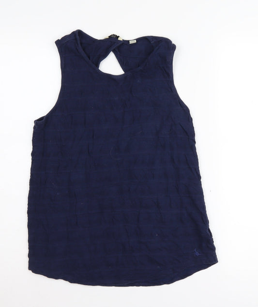 Womens UK Size 8 Jack Wills Blue Tank