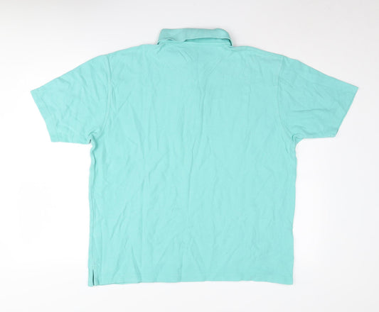 Greenwoods Unisex Blue XL Polo Shirt