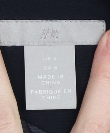 H&M Women's Black Sleeveless Jumpsuit Size S