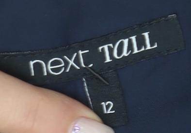 Next Women's Multicoloured Floral Shift Dress Size 12