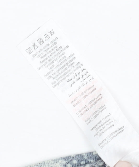 Cameo Rose Women's Blue Kimono Viscose Fringe