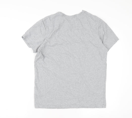 Jack Wills Men's Grey Medium Classic Cotton T-Shirt