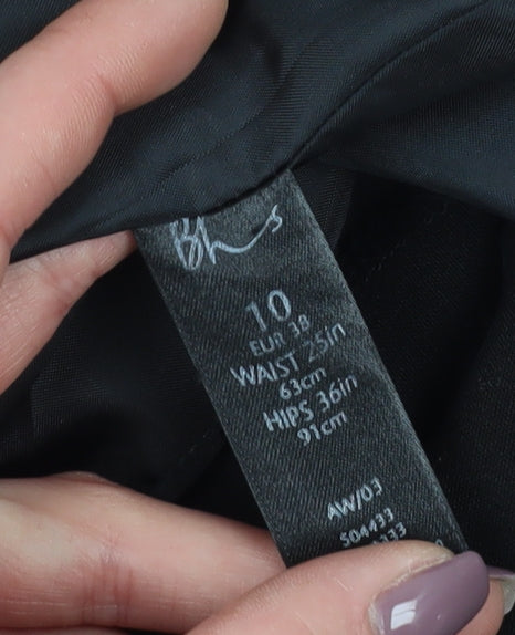 BHS Women's Black Pencil Skirt Size 10