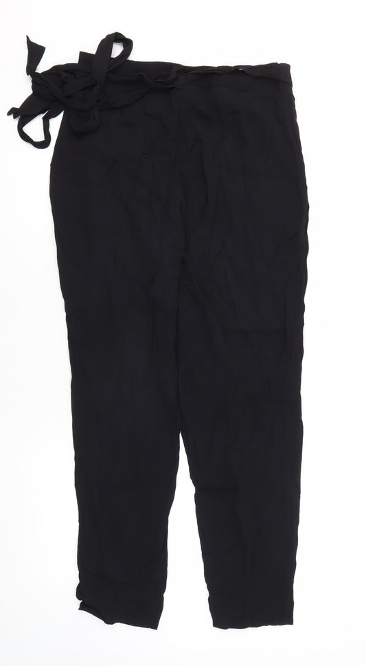 DKNY Women's Black Trousers Size 4