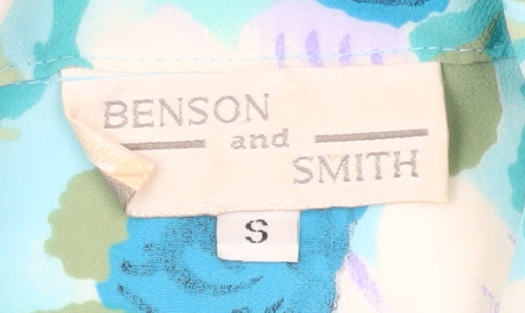 Benson and Smith Women Floral Shirt Dress S Multicoloured