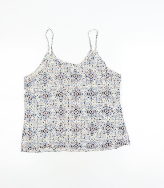 Womens UK Size M VERO MODA Multicoloured Camisole Tank