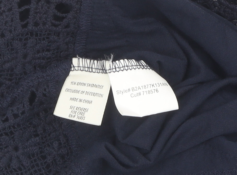 Womens UK Size S ADIVA Blue