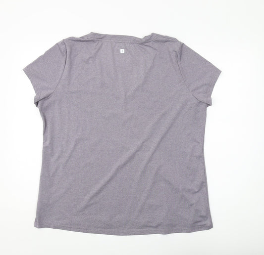 Mountain Warehouse Women's Grey V-Neck T-Shirt