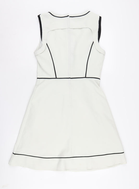 Dorothy Perkins Women's Ivory A-Line Dress, Size 12