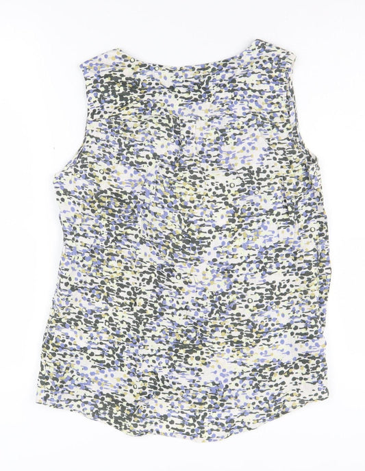 Womens UK Size 8 Paul Costelloe Multicoloured Camisole Blouse