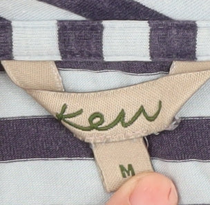Womens UK Size M Ken Blue Classic T-Shirt