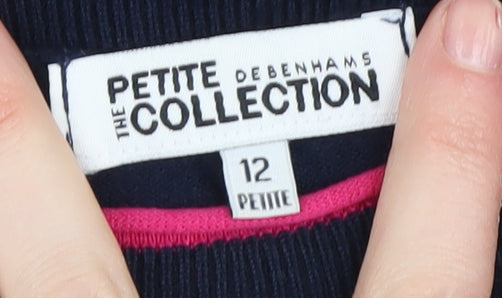 Womens UK Size 12 Debenhams Blue Pullover Jumper