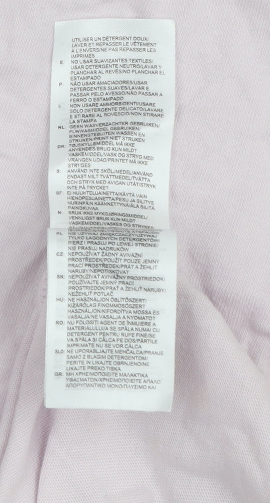 Womens UK Size 3XL adidas Pink Basic T-Shirt