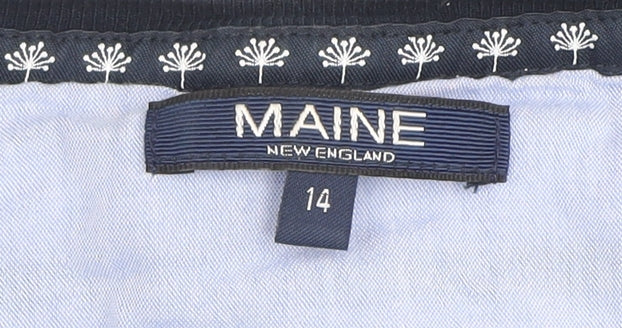 Maine New England Women's Striped T-Shirt Size 14