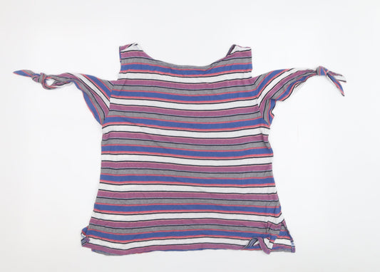 Womens UK Size S Oasis Multicoloured T-Shirt