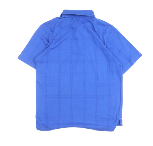 Dunlop Men's Blue Small Polo Shirt Short Sleeve