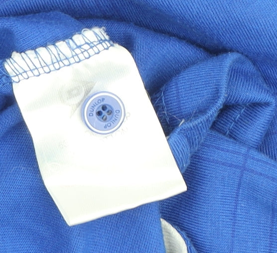 Dunlop Men's Blue Small Polo Shirt Short Sleeve