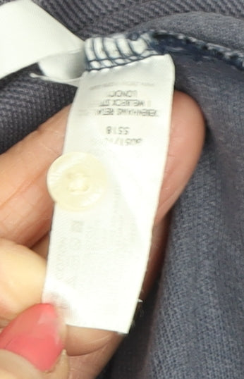 Maine New England Men's Grey XL Cotton Polo Shirt