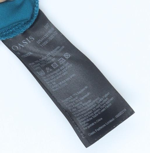 Oasis Women Blue Dress Regular Size 8