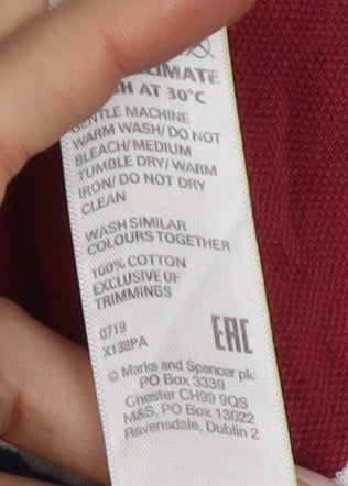 Marks and Spencer Men's Multicoloured S Polo