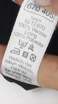 M&Co Women's Plus Size Blue Flare Skirt