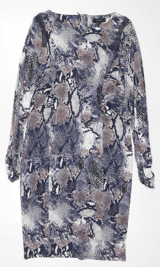 Autograph Womens 14 Multicoloured Bodycon Dress