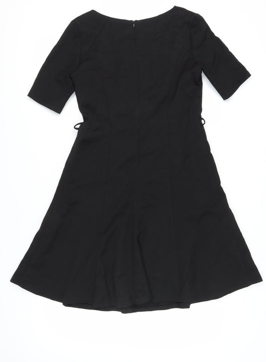 Next Women's Black A-Line Dress Size 10