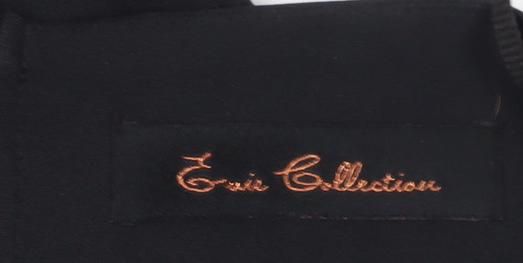 E-vie Women's Black Sheath Dress, Size 12, Cap Sleeve