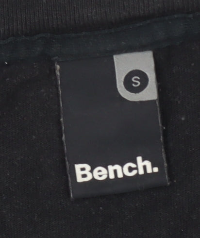 Mens UK Size S Bench Black T-Shirt