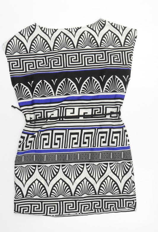 Dorothy Perkins Women's Multicolour Shift Dress Size 10