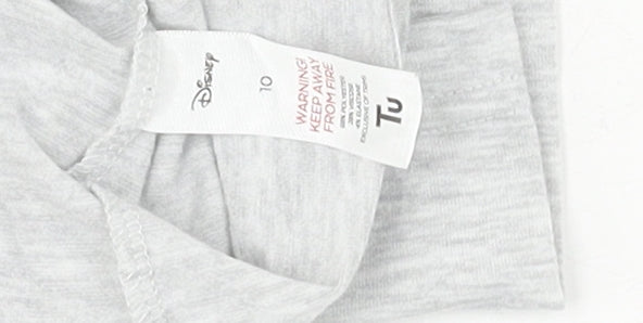 Tu Teens Grey Minnie Mouse Long Sleeve T-Shirt