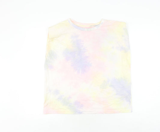 Womens UK Size M Only Multicoloured Basic T-Shirt