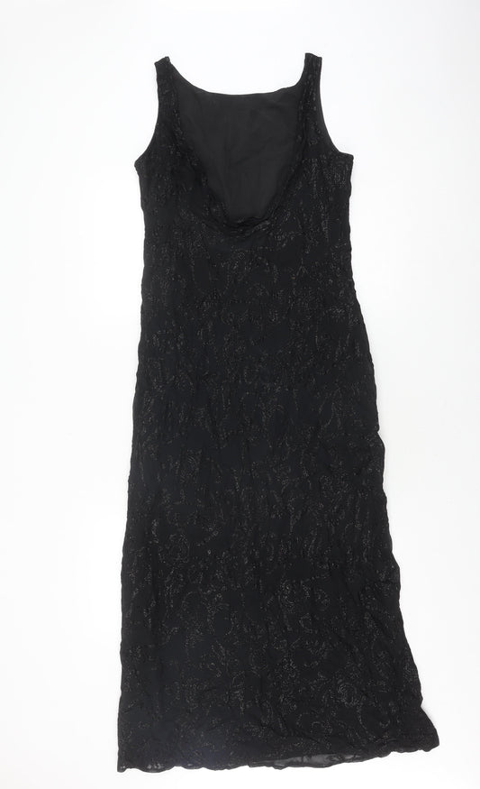 Marks and Spencer Black Sleeveless Dress UK 14