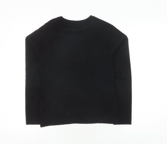 Womens UK Size M Karen Millen Black Pullover Jumper