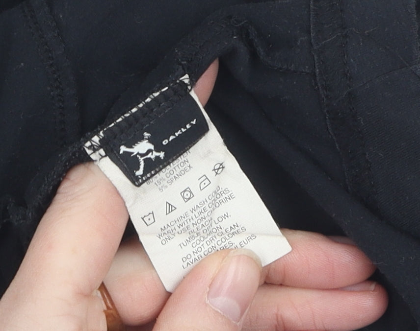 Mens UK Size XL Oakley Black Crew Neck Sweatshirt