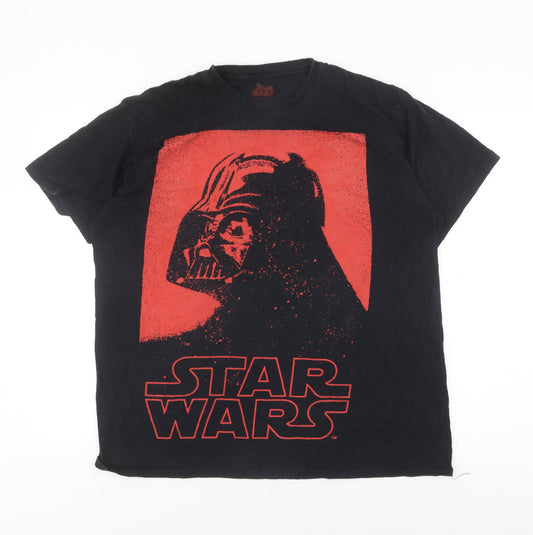 Star Wars Men's XL Black Graphic T-Shirt