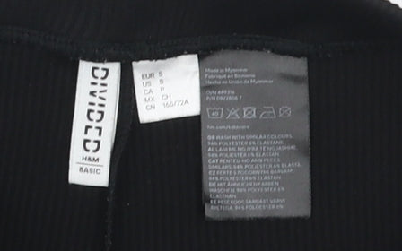 Womens UK Size 6 H&M Regular Fit Biker Shorts