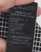 Marks and Spencer Women's Black Check Pencil Skirt 14