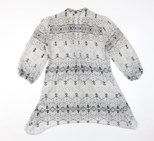 Marks & Spencer Women's Grey Blouson Dress 10