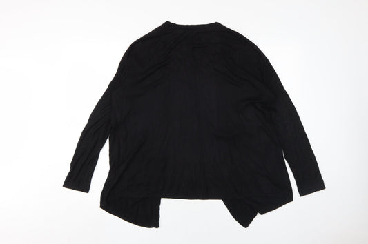 Womens UK Size 8 H&M Black Cardigan Jumper