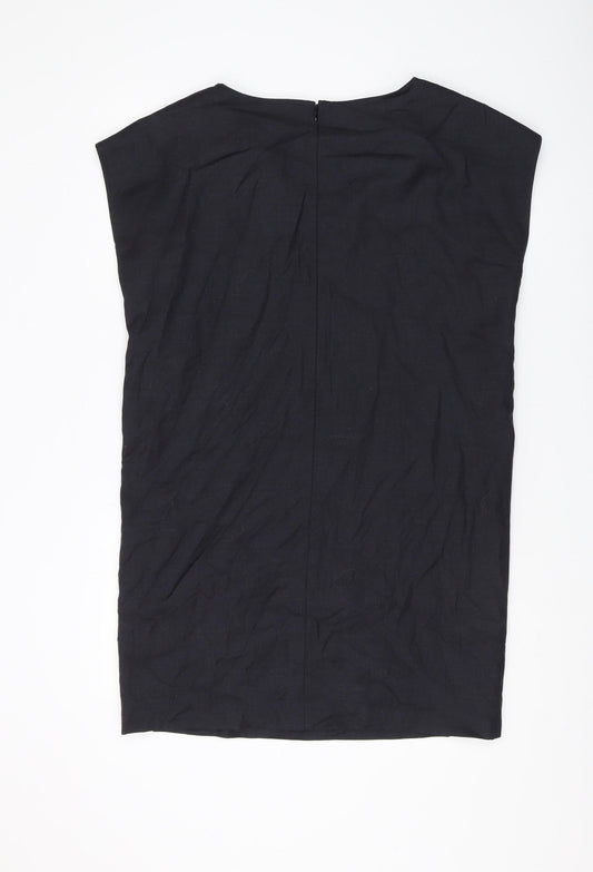 Uniqlo Women's Black Sheath Dress Size 12