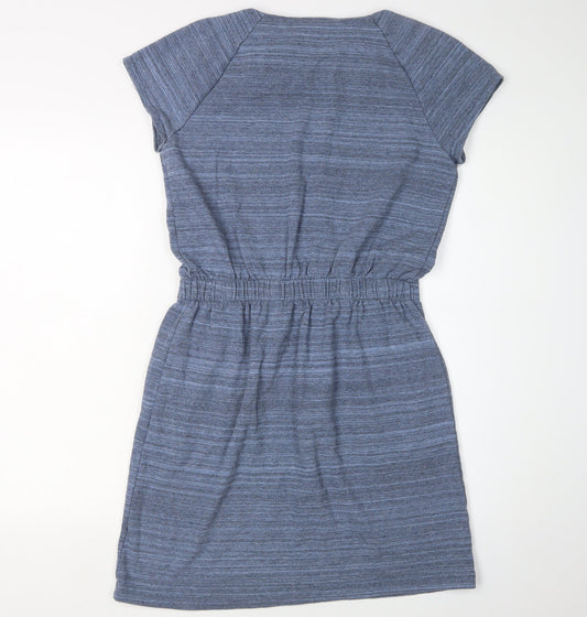 GAP Women's Blue Knee Length Shift Dress, Size S