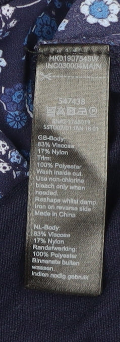 Womens UK Size 20 Monsoon Blue Pullover Jumper
