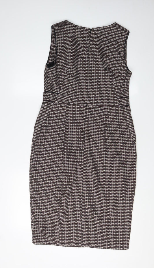Next Women's Multicoloured Sheath Dress Size 14